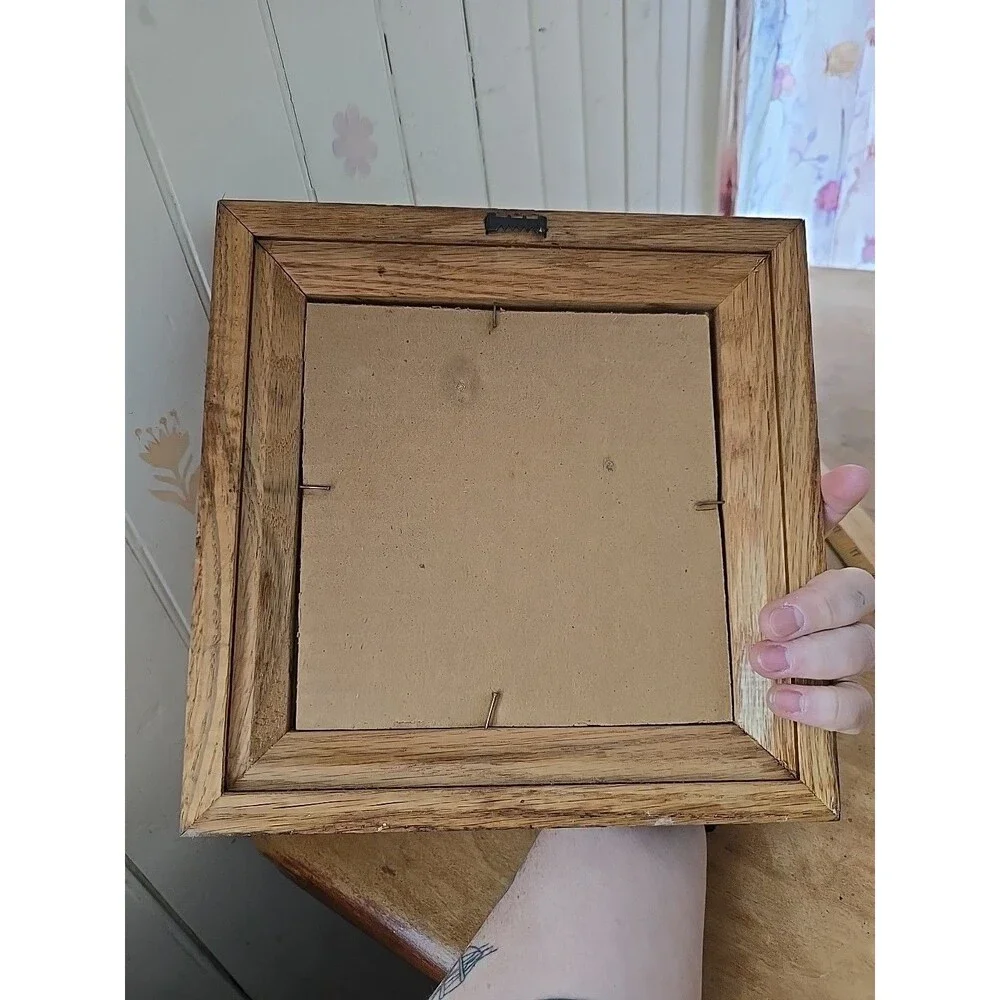 Vintage Goose Bath Time Wall Decor Cottagecore Bathroom Hanging Wood Frame